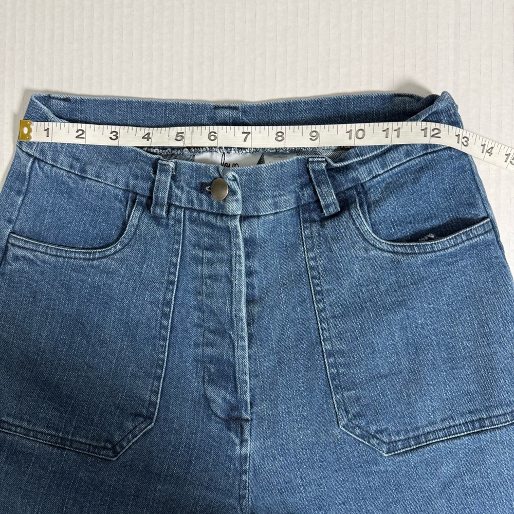 Loup $168 Simone Blue Wide Leg Jeans - Picture 7 of 9